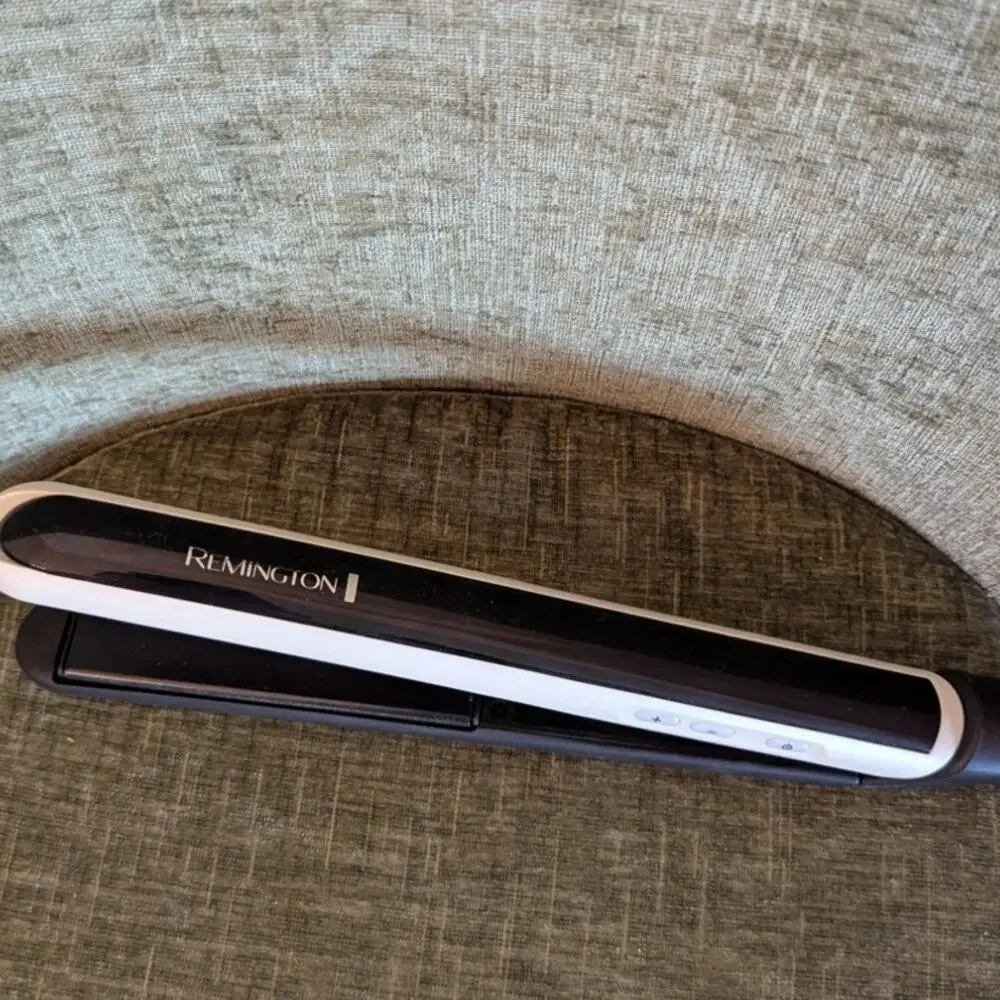 Remington Pearl Pro Ceramic Flat Iron Hair Straightener, 1-inch Floating Plates